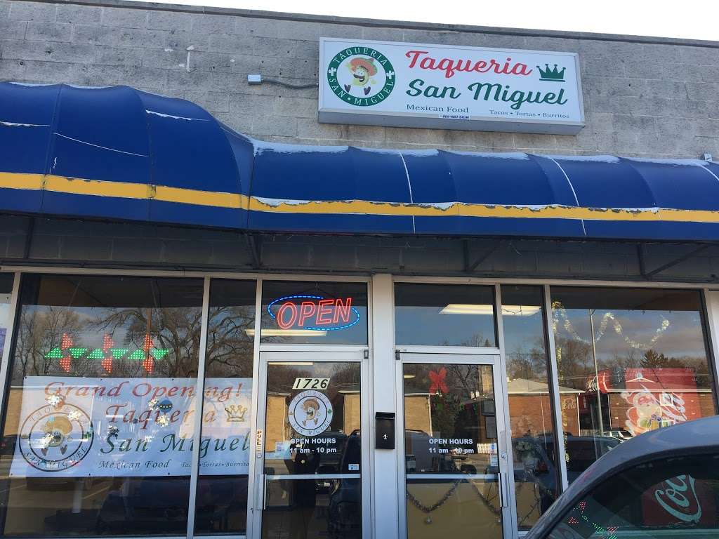 Taqueria San Miguel | 1726 Roosevelt Rd, Wheaton, IL 60187, USA | Phone: (630) 580-9417