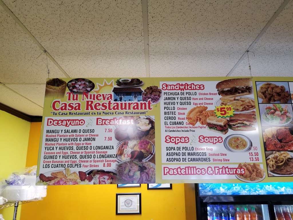 Tu Nueva Casa Restaurant | 223 Hamilton St, Allentown, PA 18101 | Phone: (610) 433-2012