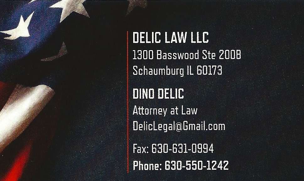 Delic Law LLC | 802 W Bartlett Rd, Bartlett, IL 60103, USA | Phone: (630) 550-1242