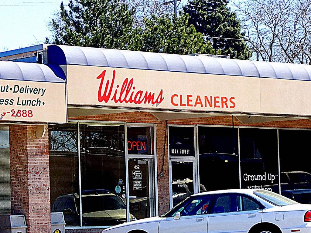 Williams Cleaners & Launderers | 852 N 70th St, Lincoln, NE 68505, USA | Phone: (402) 489-1738