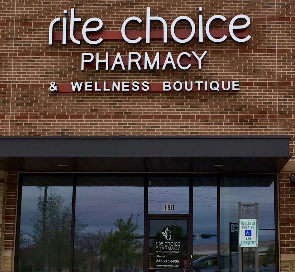 Rite Choice Pharmacy & Wellness Boutique | 9727 Spring Green Blvd #150, Katy, TX 77494, USA | Phone: (832) 913-6905