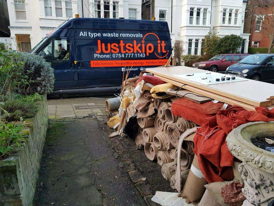 Just Skip It - Waste Removals | Juno House, 9 Cedars Ave, Mitcham CR4 1GA, UK | Phone: 07547 771143