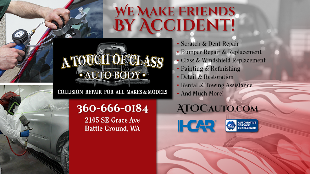 A Touch Of Class | 2105 SE Grace Ave, Battle Ground, WA 98604, USA | Phone: (360) 666-0184