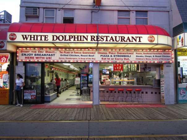 White Dolphin Restaurant | 4206 Boardwalk, Wildwood, NJ 08260 | Phone: (609) 522-4006