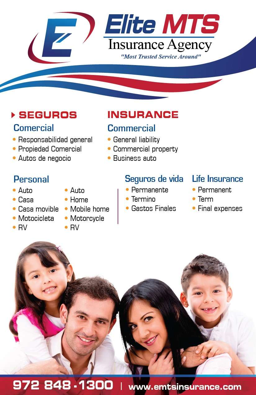 Elite MTS Insurance Agency | 208 S Central St, Ferris, TX 75125, USA | Phone: (972) 848-1300