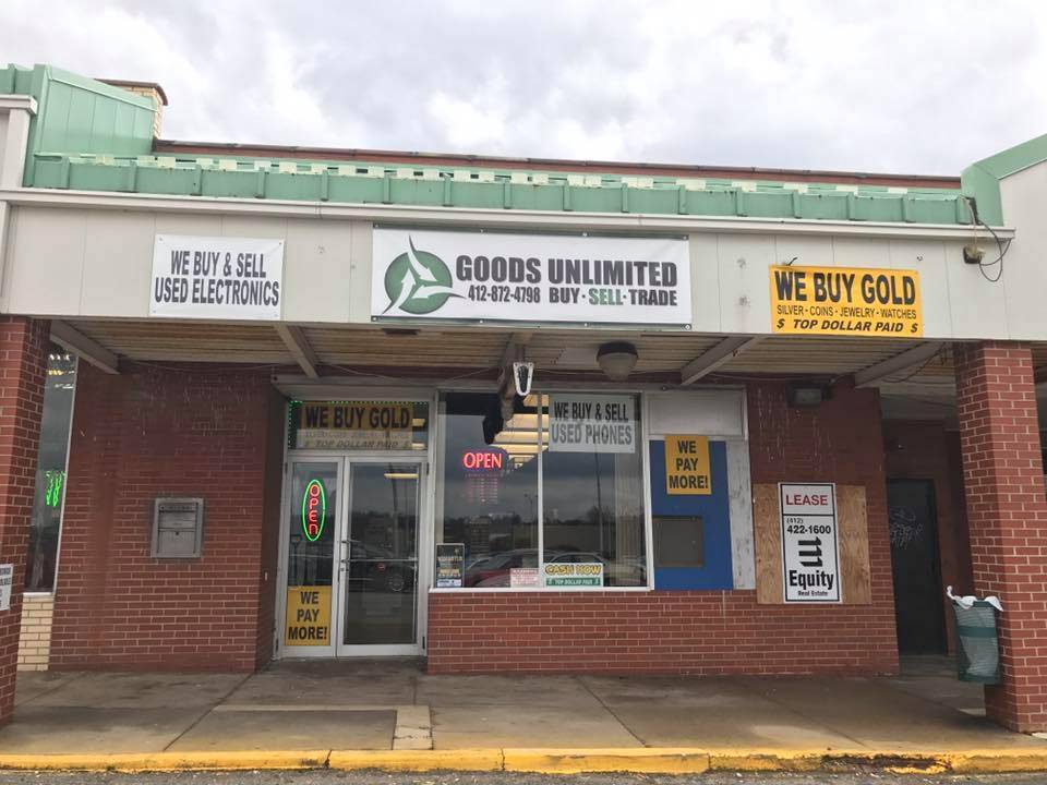 Goods Unlimited: Buy/Sell/Trade | 1826 Homeville Rd, West Mifflin, PA 15122, USA | Phone: (412) 872-4798