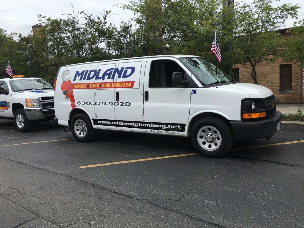 Midland Plumbing & Sewer Services | 1033 E St Charles Rd, Lombard, IL 60148, USA | Phone: (630) 560-6007