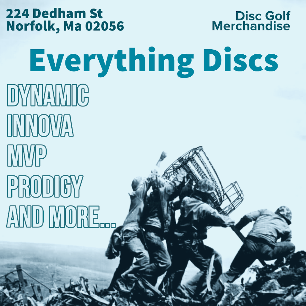 Everything Discs - Disc Golf Superstore | 224 Dedham St, Norfolk, MA 02056, USA | Phone: (774) 291-4211