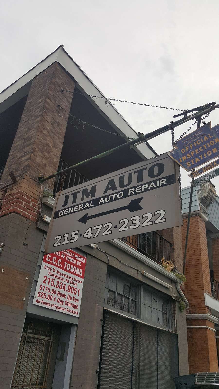 JTM Auto Repair | 5425 Walnut St, Philadelphia, PA 19139, USA | Phone: (215) 472-2322