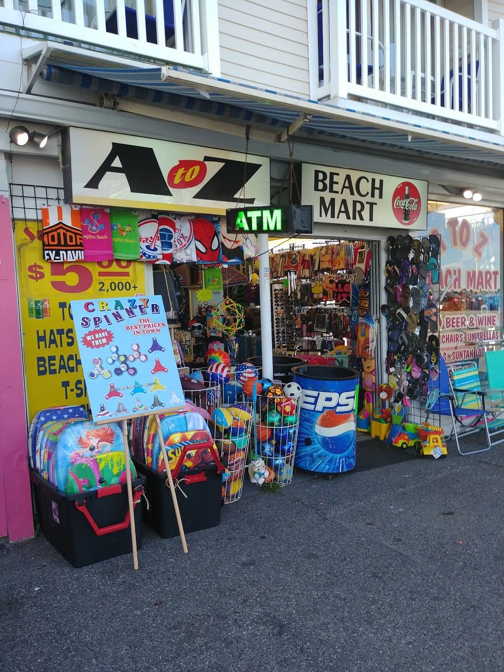 A to Z Beachmart | 249 Ocean Blvd, Hampton, NH 03842, USA | Phone: (603) 926-0092