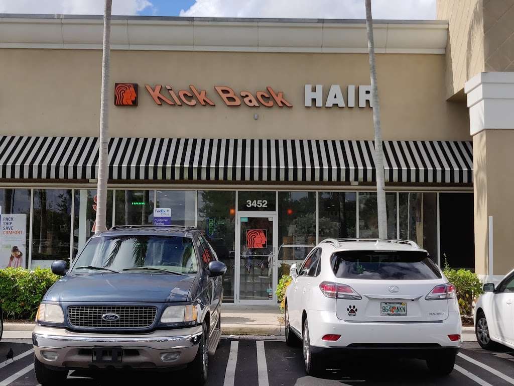 Kick Back Hair Affair | 3452 W Hillsboro Blvd, Deerfield Beach, FL 33442, USA | Phone: (954) 531-0670