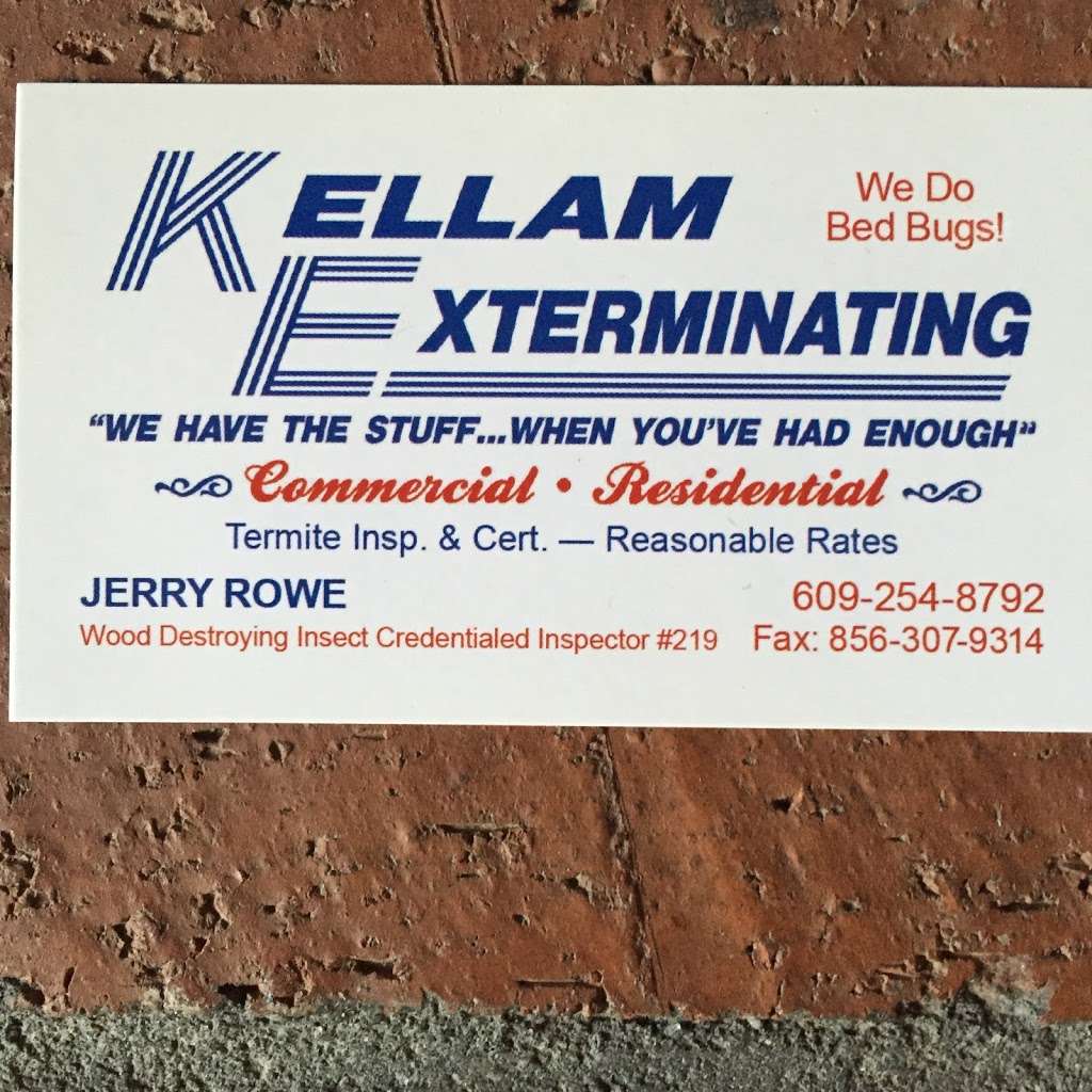 Kellam Exterminating | 1717 S Academy St, Glassboro, NJ 08028, USA | Phone: (856) 881-0270