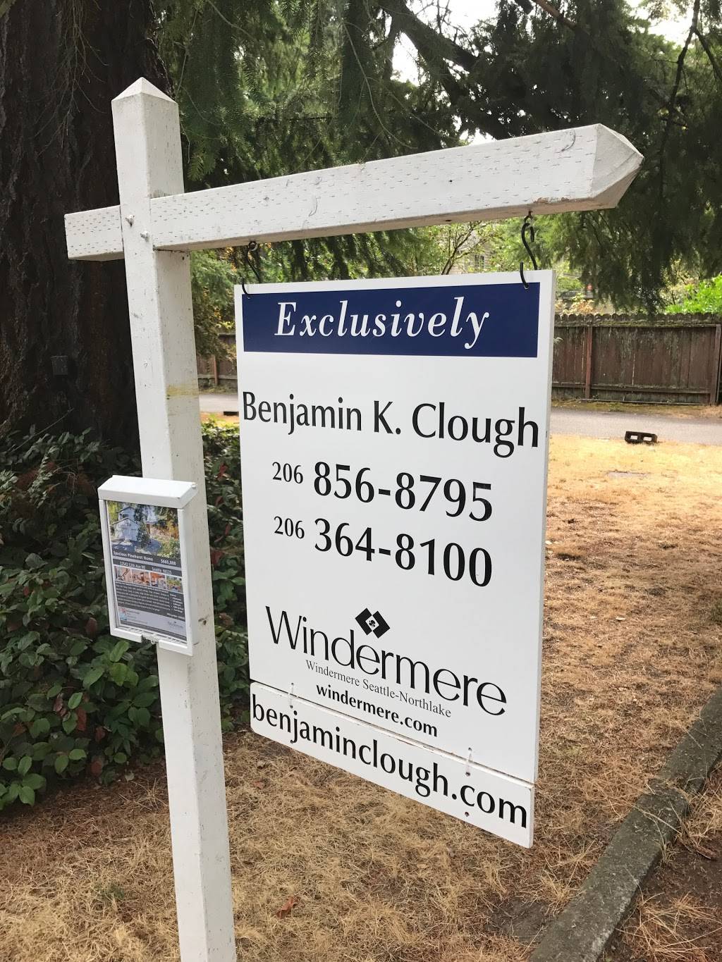 Ben Clough - Real Estate Broker - Windermere Real Estate, Inc. N | 17711 Ballinger Way NE, Lake Forest Park, WA 98155, USA | Phone: (206) 856-8795