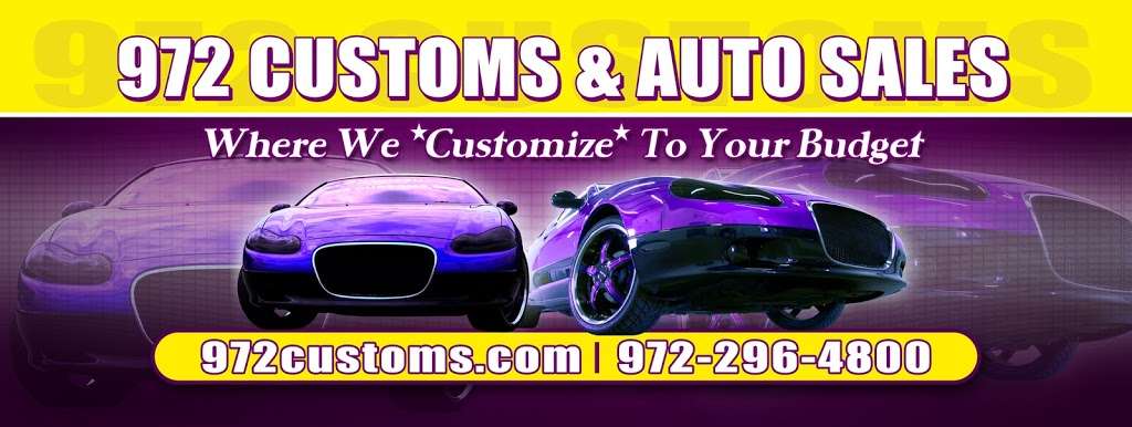 972 Customs Paint, Collision & Auto Sales Centers | 1002 N Duncanville Rd, Duncanville, TX 75116, USA | Phone: (972) 296-4800