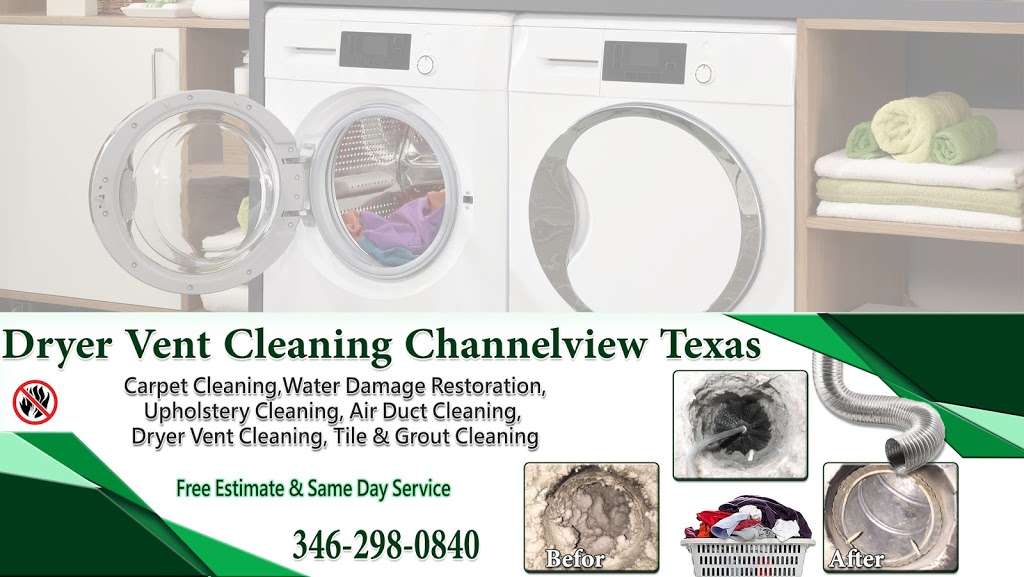 Dryer Vent Cleaning Channelview Texas | 15855 Wood Dr, Channelview, TX 77530, USA | Phone: (346) 298-0840