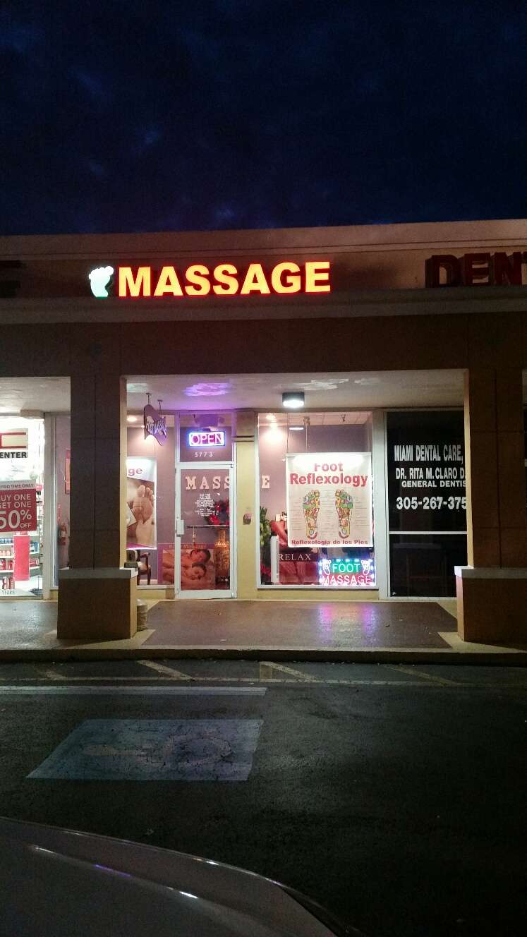 Sue Body Massage and Foot Reflexology | 5773 NW 7th St, Miami, FL 33126, USA | Phone: (305) 456-1835