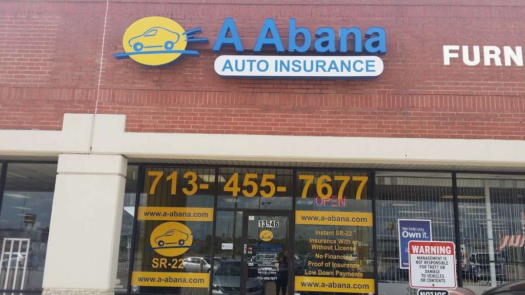 A Abana Auto Insurance | 13546 East Fwy, I-10, Houston, TX 77015, USA | Phone: (713) 455-7677