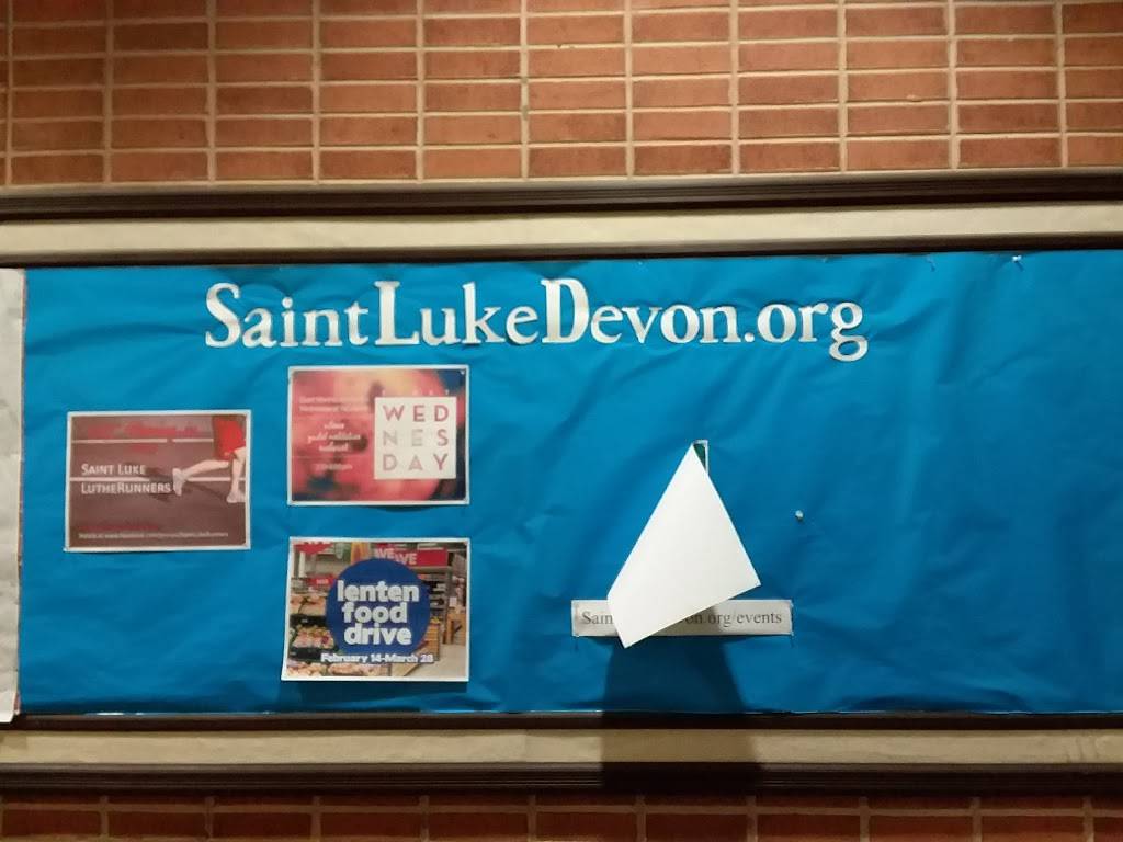 Saint Luke Lutheran Church | 203 N Valley Forge Rd, Devon, PA 19333, USA | Phone: (610) 688-0122