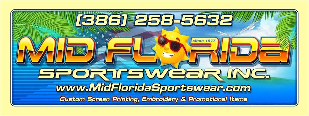 Mid Florida Sportswear Inc | 2415 Bellevue Ave, Daytona Beach, FL 32114, USA | Phone: (386) 258-5632