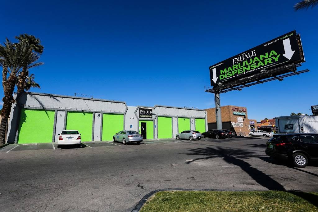 Exhale | Las Vegas Dispensary - W. Flamingo Rd. | 4310 W Flamingo Rd, Las Vegas, NV 89103 | Phone: (702) 447-1250