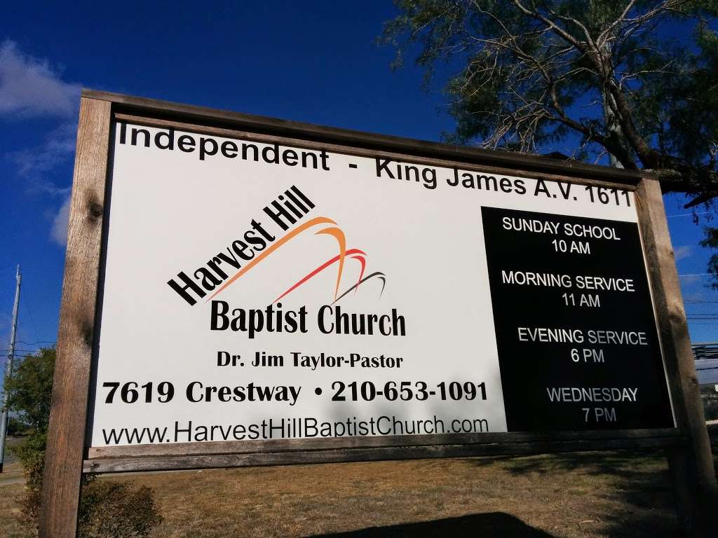 Harvest Hill Baptist Church | 7619 Crestway Rd, San Antonio, TX 78239, USA | Phone: (210) 653-1091