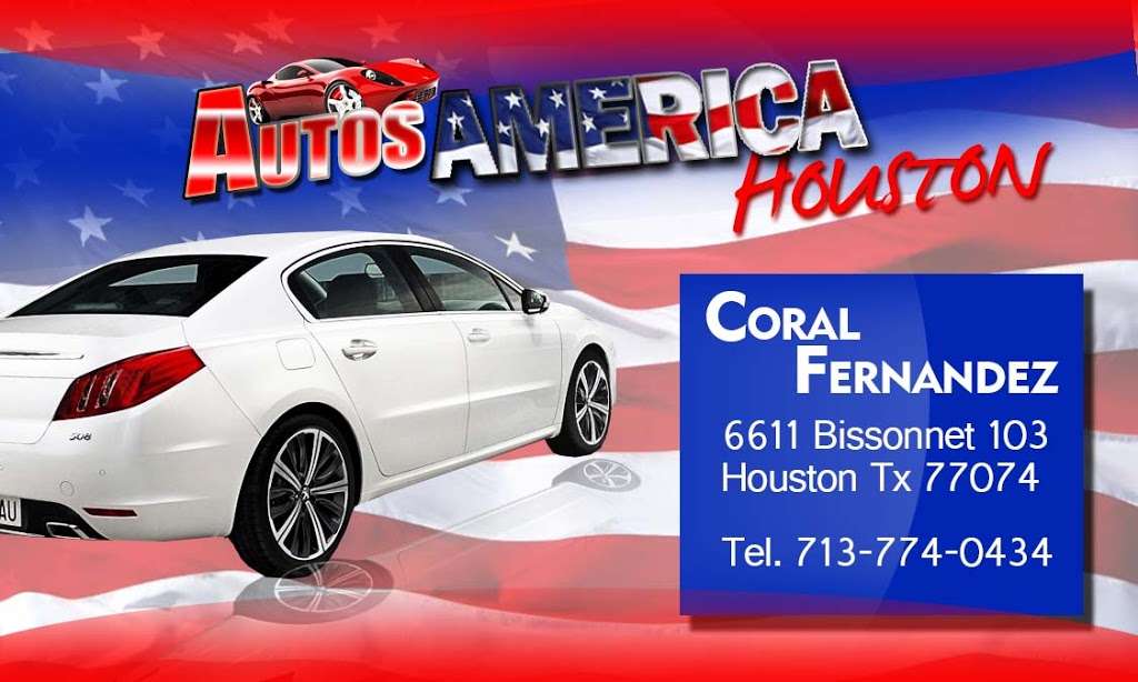 Autos America Houston | 6611 Bissonnet St #103, Houston, TX 77074, USA | Phone: (713) 774-0434