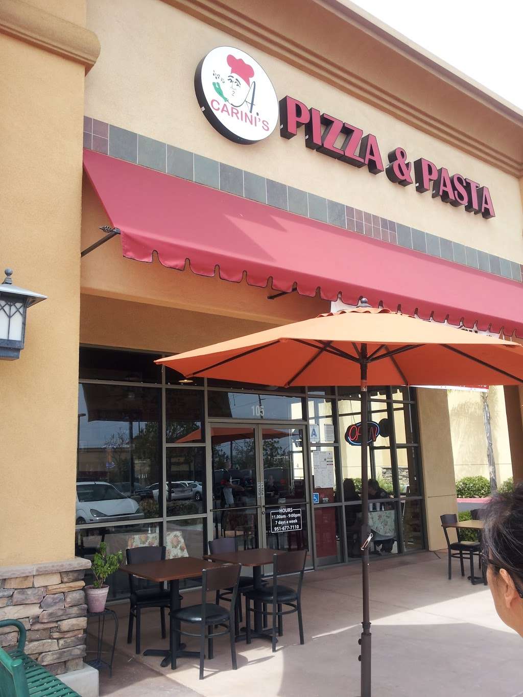 A Carinis Pizza & Pasta | 25135 Madison Ave #105, Murrieta, CA 92562, USA | Phone: (951) 677-7110