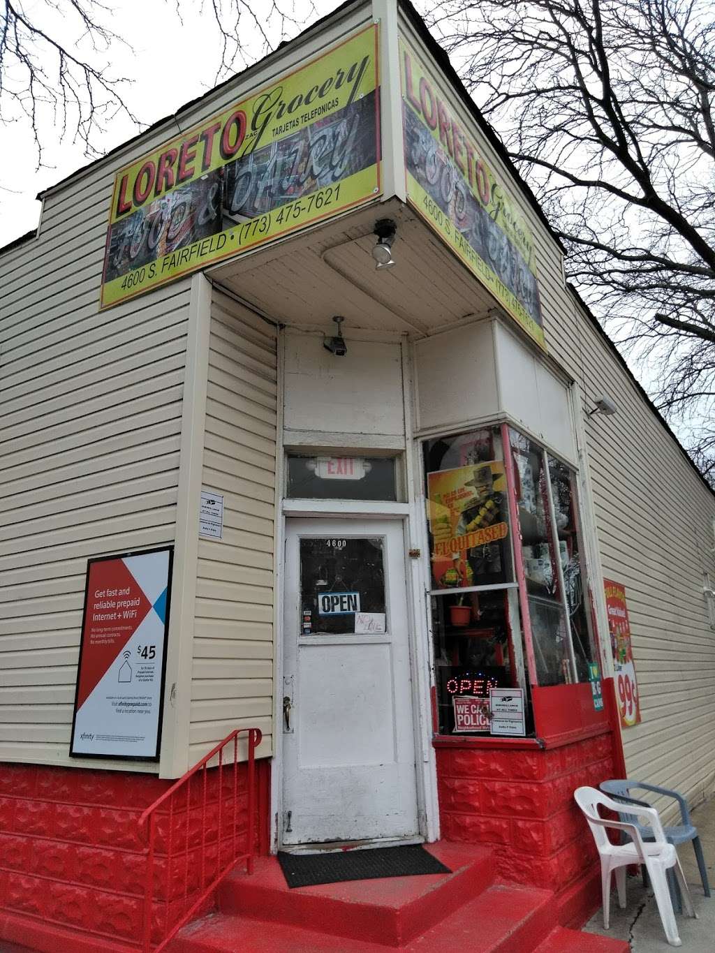 Loreto Grocery | 4600 S Fairfield Ave, Chicago, IL 60632 | Phone: (773) 475-7621