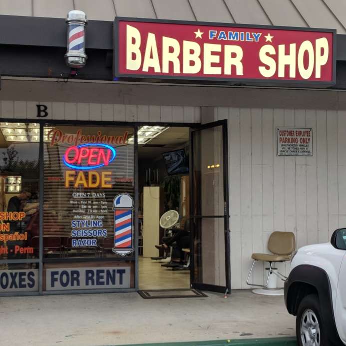 Family Barber Shop & Salon | 2323 N Tustin Ave B, Santa Ana, CA 92705, USA | Phone: (714) 836-8333