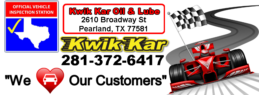 Kwik Kar Lube & Tune | 2610 Broadway St, Pearland, TX 77581, USA | Phone: (281) 372-6417