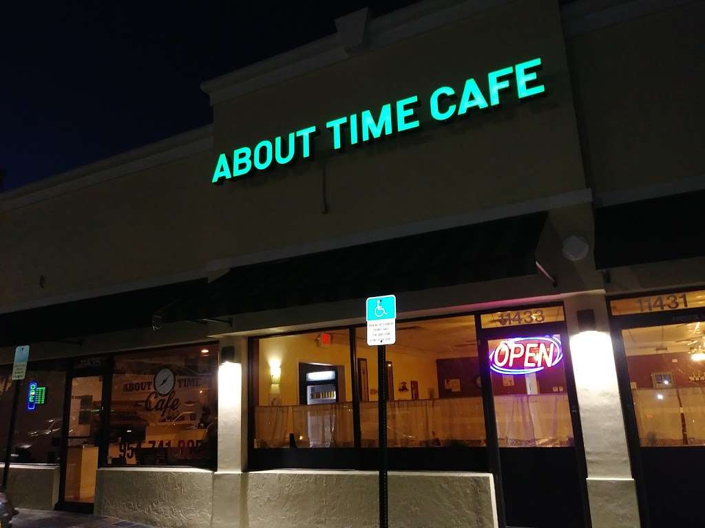 About Time Cafe | 11435 W Oakland Park Blvd, Sunrise, FL 33323, USA | Phone: (954) 741-0051
