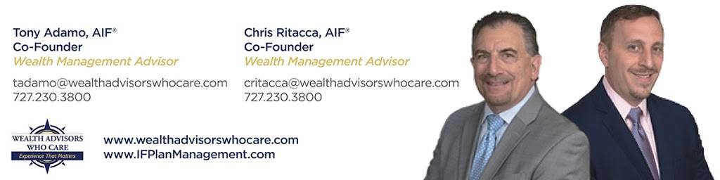 Wealth Advisors Who Care | 6125 30th St S, St. Petersburg, FL 33712, USA | Phone: (727) 230-3800 ext. 2