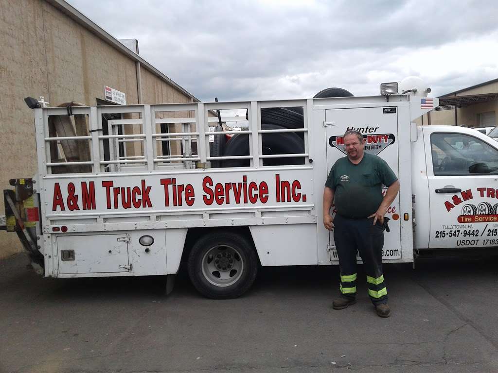 A & M Truck Tire Services | 612 William Leigh Dr, Tullytown, PA 19007, USA | Phone: (215) 547-9442