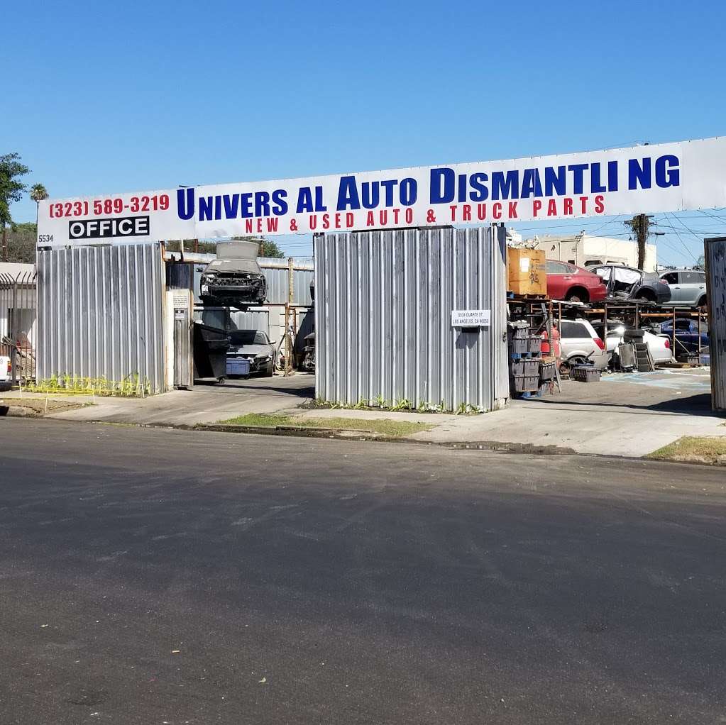 Universal Auto Dismantling (JAD) | 5534 Duarte St, Los Angeles, CA 90058, USA | Phone: (323) 589-3219