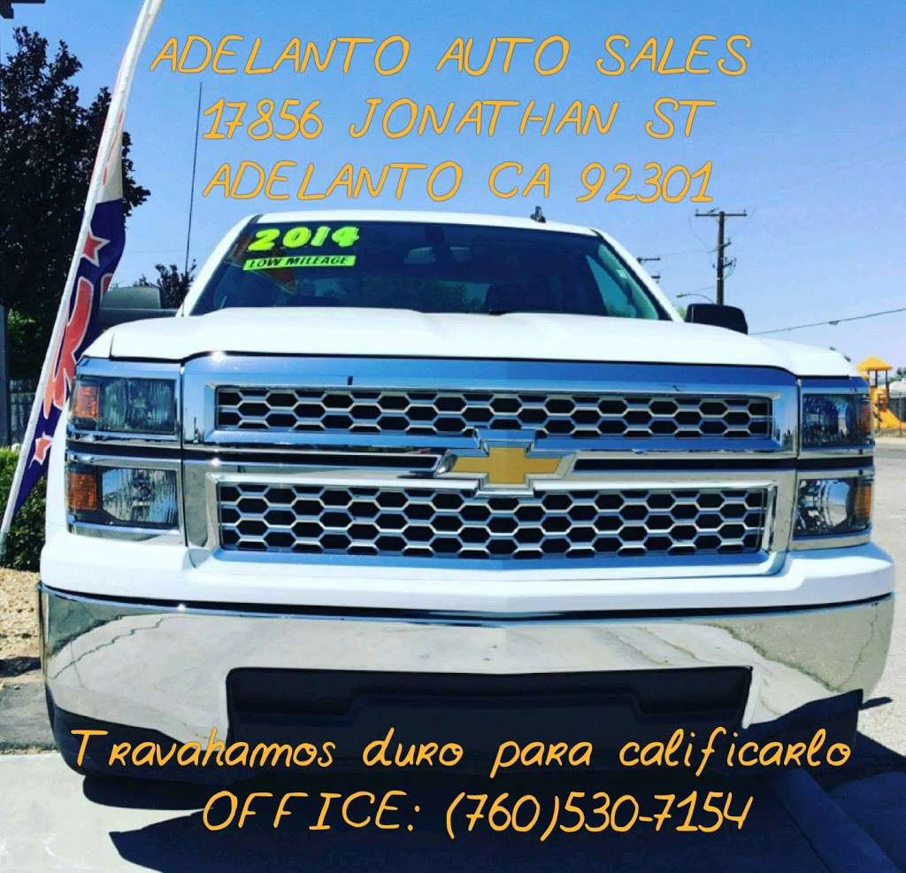 Adelanto auto sales | 17856 Jonathan St, Adelanto, CA 92301, USA | Phone: (760) 530-7154