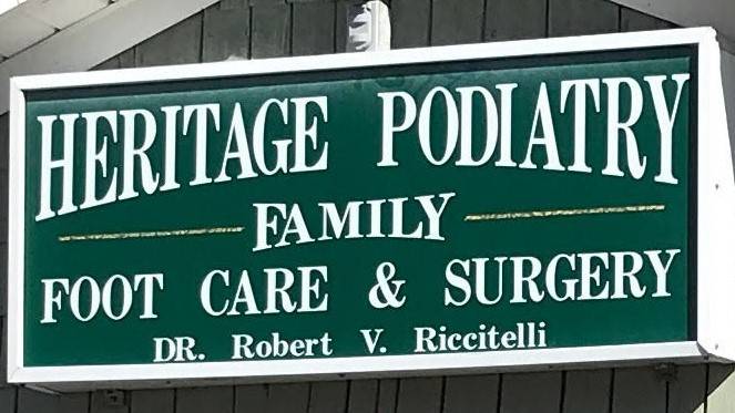 Heritage Podiatry, Inc. Robert V. Riccitelli, DPM | 5 Money Hill Rd, Chepachet, RI 02814, USA | Phone: (401) 567-9288