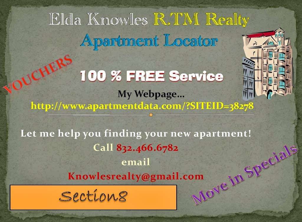 Knowlesrealty Apartment Locator | 7055 Hollister St, Houston, TX 77040, USA | Phone: (832) 466-6782