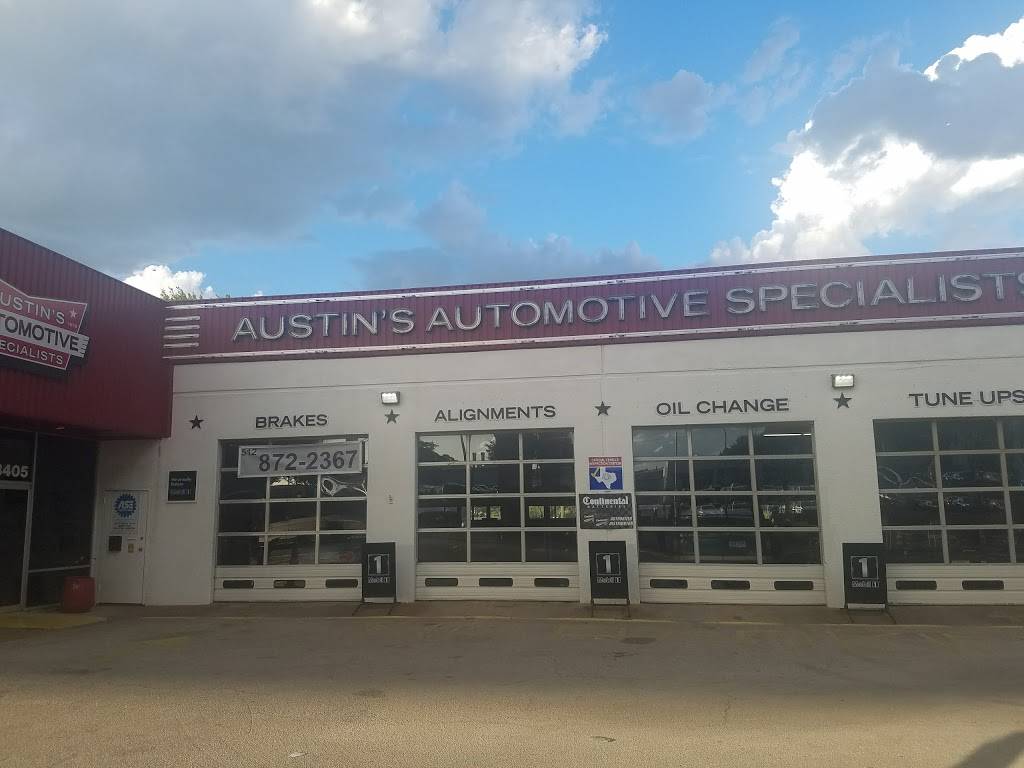 Austins Automotive Specialists | 8405 Research Blvd, Austin, TX 78758, USA | Phone: (512) 339-4199