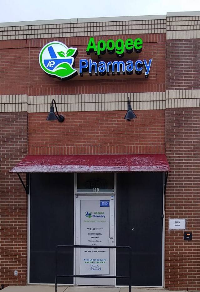 Apogee Pharmacy | 608 E Bailey Boswell Rd Suite 140, Saginaw, TX 76131, USA | Phone: (817) 349-8088