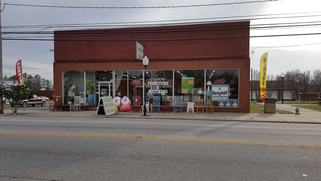 Oakboro Furniture & Mattress Center | 307 N Main St, Oakboro, NC 28129, USA | Phone: (704) 485-5505