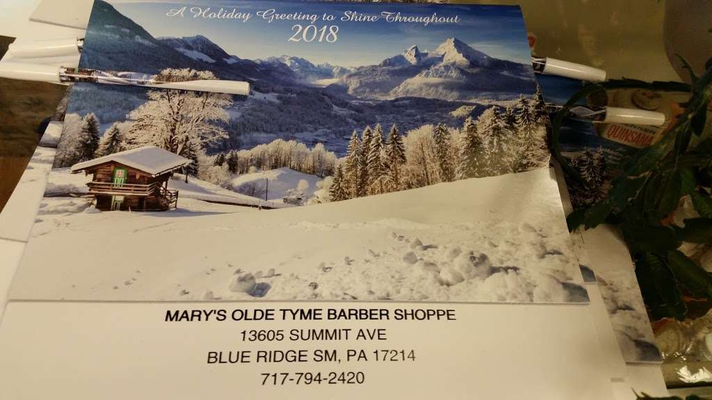 Marys Olde Tyme Barber Shoppe | 13605 Summit Ave, Blue Ridge Summit, PA 17214, USA | Phone: (717) 794-2420