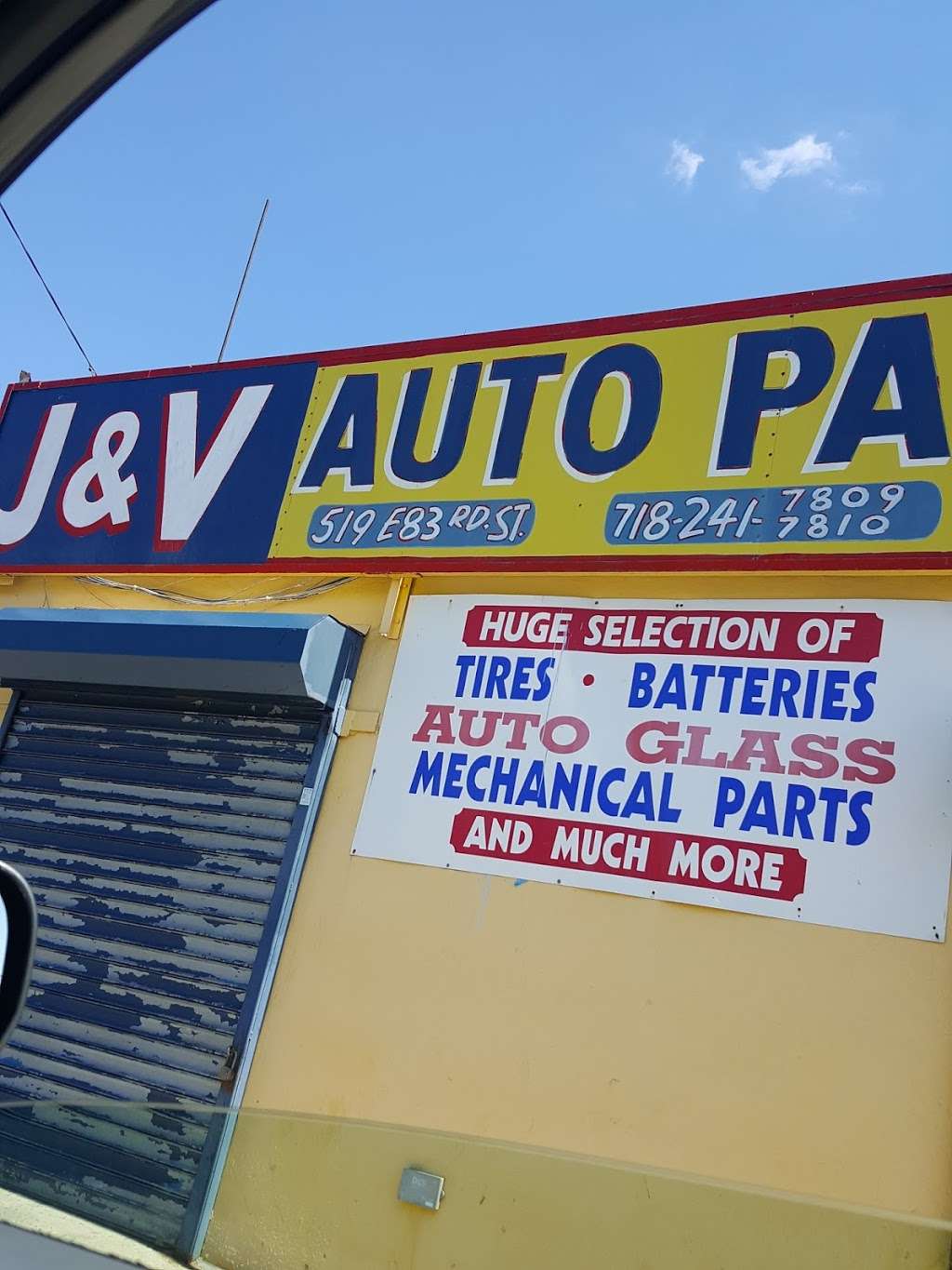 J & V Auto Parts | 519 E 83rd St, Brooklyn, NY 11236, USA | Phone: (718) 241-7809