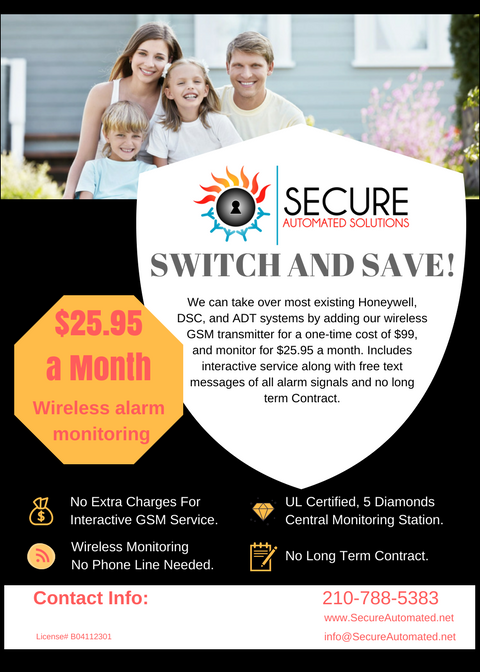 Secure Automated Solutions - AC Repair | P.O.Box 593073, San Antonio, TX 78259, USA | Phone: (210) 788-5383