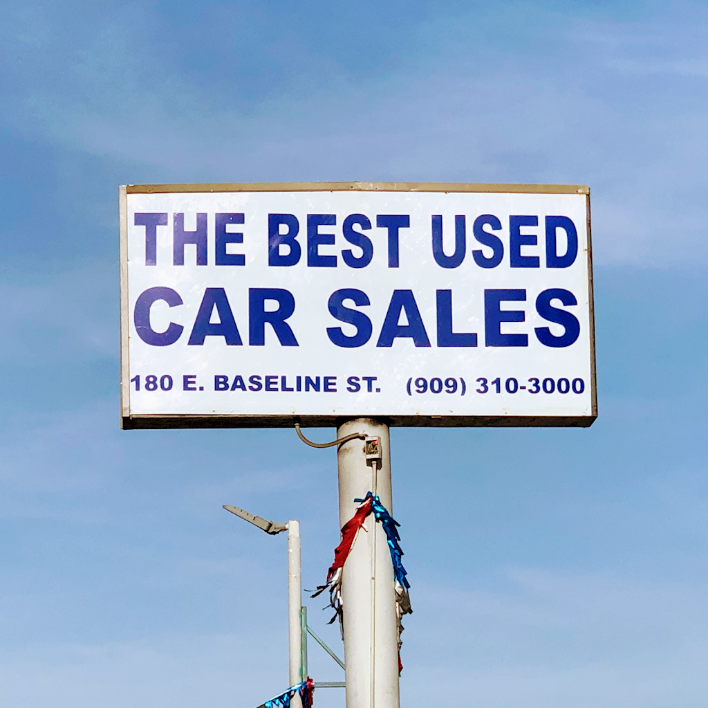 The Best Used Car Sales | 180 E Baseline St, San Bernardino, CA 92410, USA | Phone: (909) 310-3000