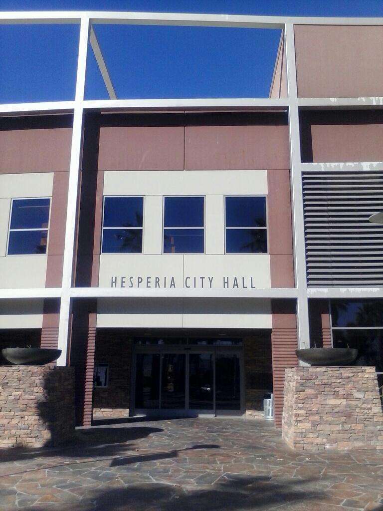 Hesperia City Hall | 9700 Seventh Ave, Hesperia, CA 92345, USA | Phone: (760) 947-1000