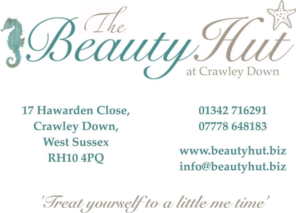 The Beauty Hut | 17 Hawarden Cl, Crawley Down, Crawley RH10 4PQ, UK | Phone: 07778 648183