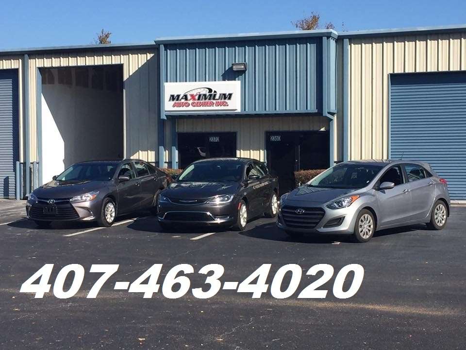 Maximum Auto Center | 2370 W Airport Blvd, Sanford, FL 32771, USA | Phone: (407) 463-4020