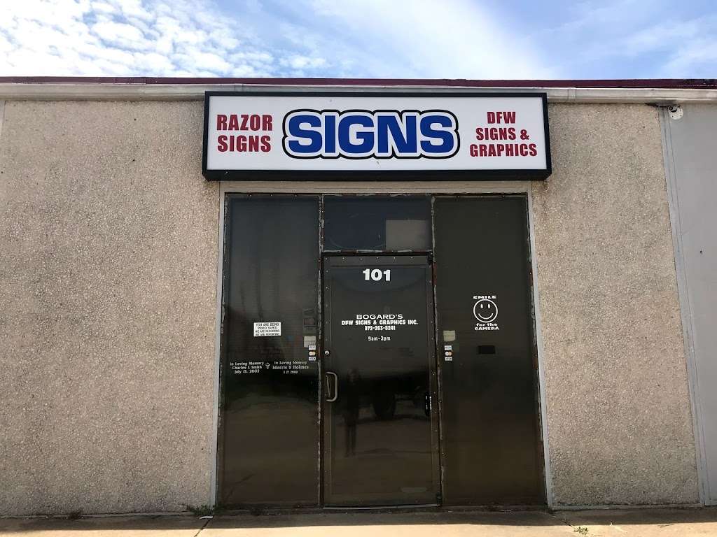 DFW Signs | 101 NW 17th St, Grand Prairie, TX 75050, USA | Phone: (972) 263-8241