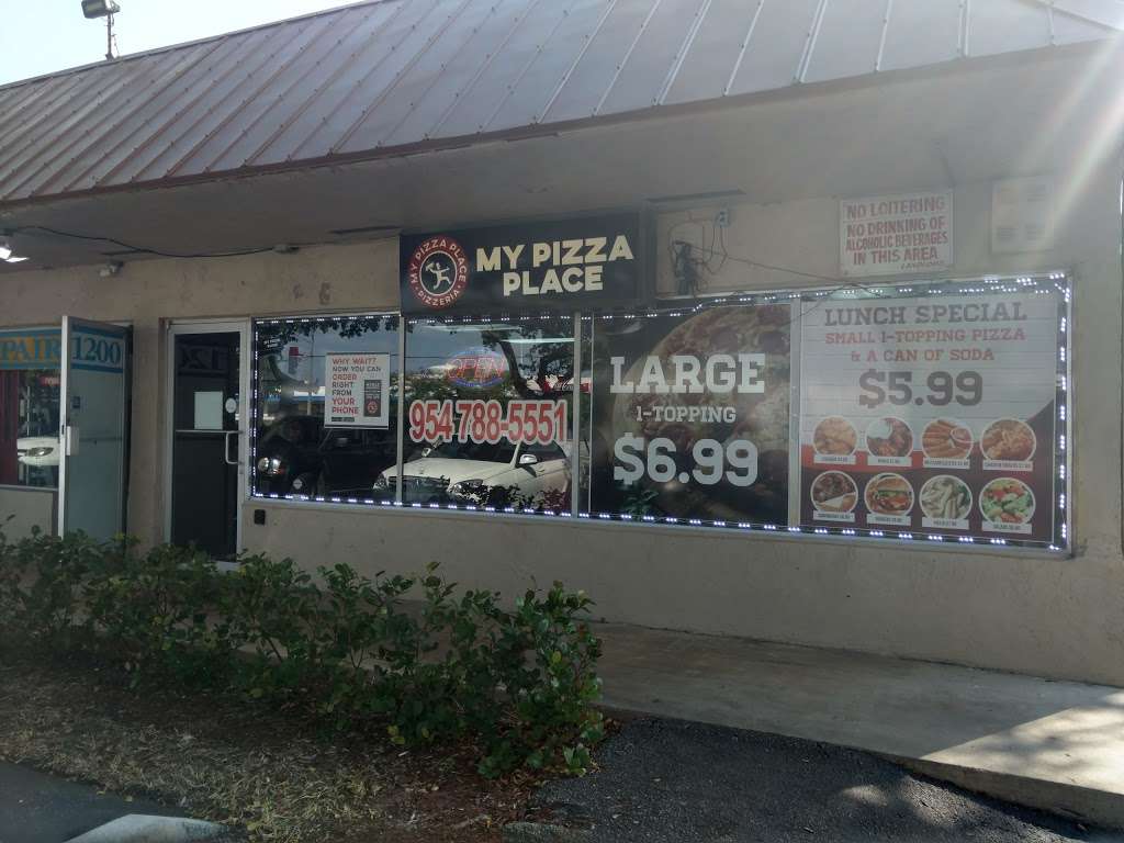 My Pizza Place | 1200 NE 48th St #8, Pompano Beach, FL 33064, USA | Phone: (954) 788-5551