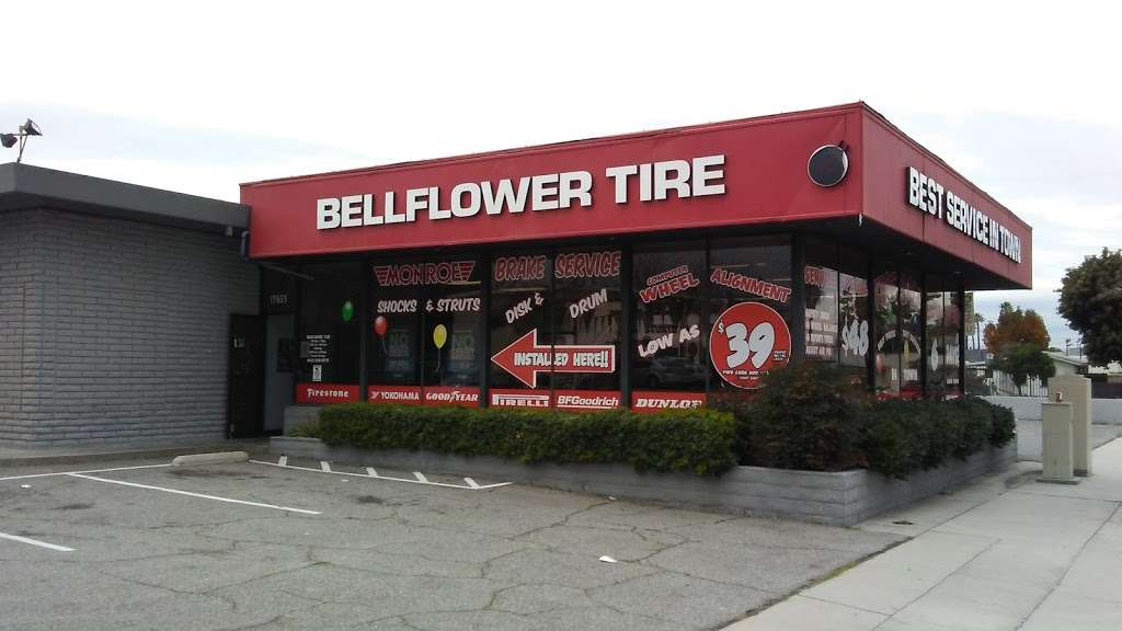 Bellflower Tire And Auto Repair | 17655 Clark Ave, Bellflower, CA 90706, USA | Phone: (562) 925-9979